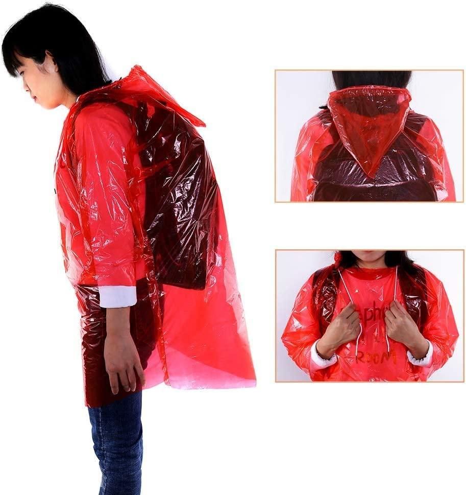 Fully Reusable Wallet Rain Card Rain Coat (Set of 5)