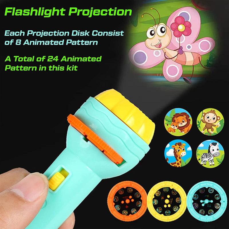 Educational Slide Projector Torch – Fun & Learning Toy for Kids