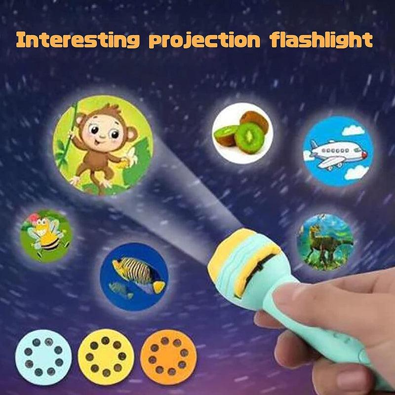Educational Slide Projector Torch – Fun & Learning Toy for Kids