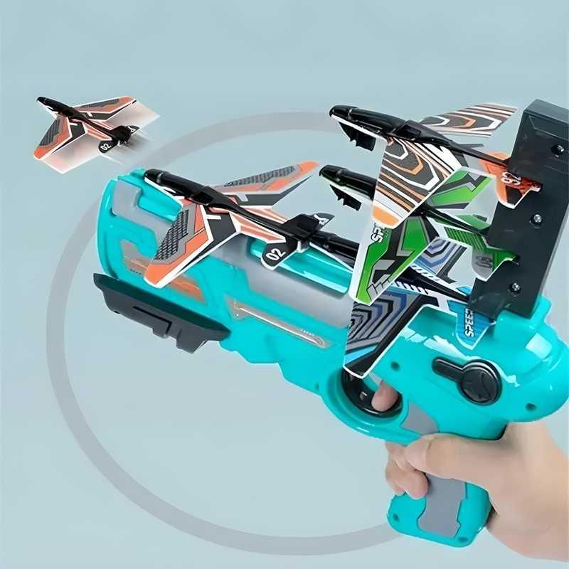Airplane Launcher Toy Gun Set for Kids