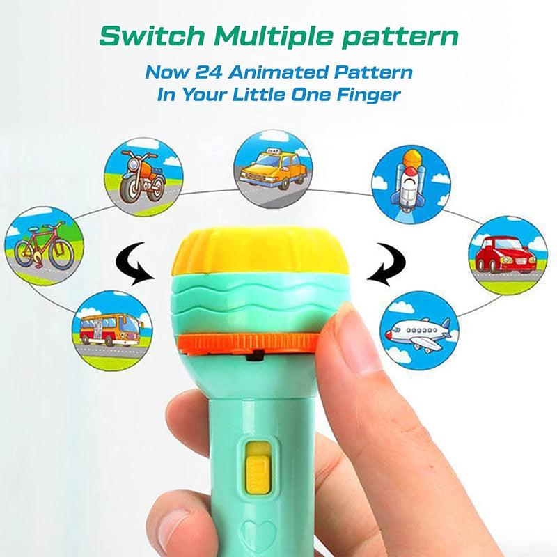 Educational Slide Projector Torch – Fun & Learning Toy for Kids
