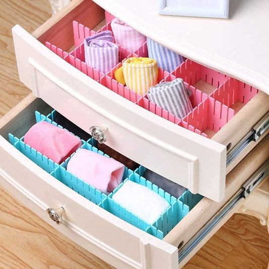 8-Piece Adjustable Drawer Organizer