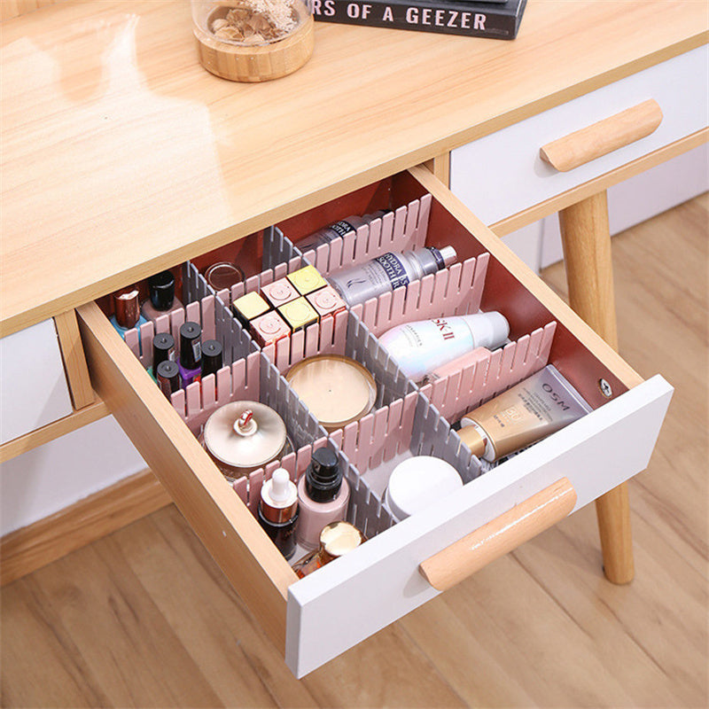 8-Piece Adjustable Drawer Organizer