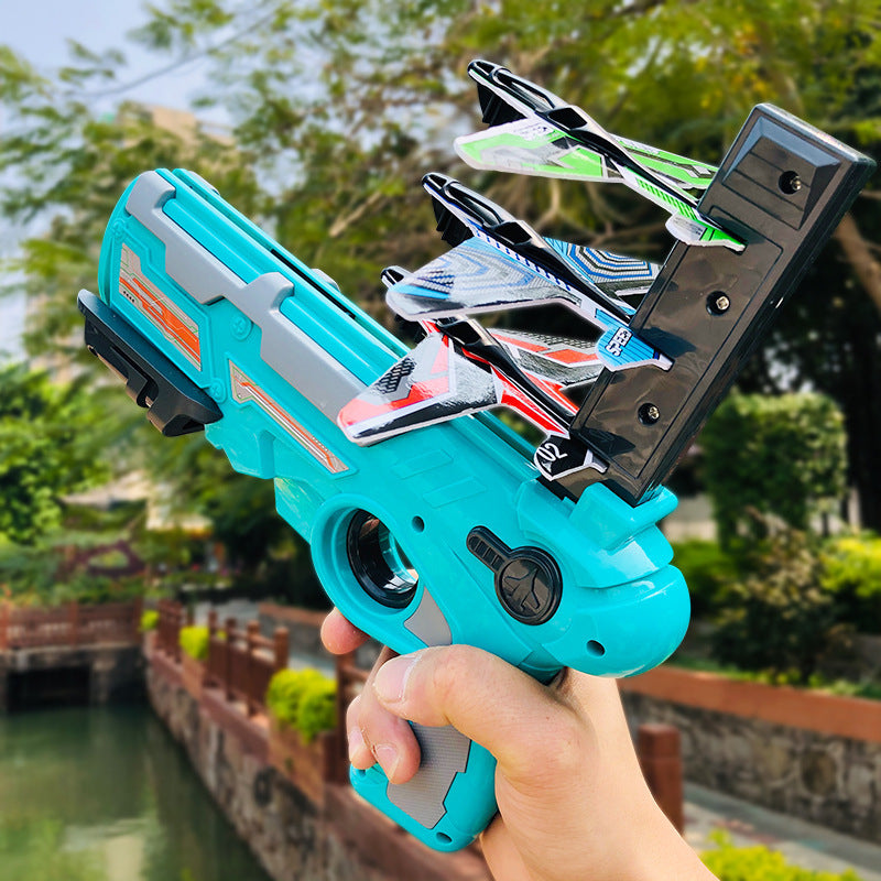 Airplane Launcher Toy Gun Set for Kids