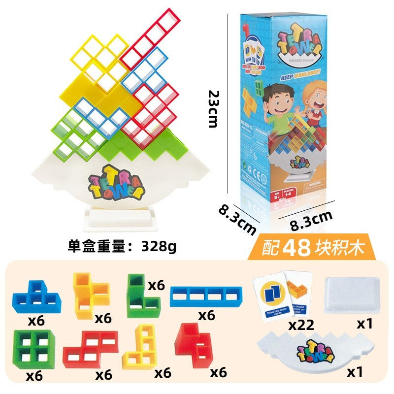 Tricky Tower Balance Blocks