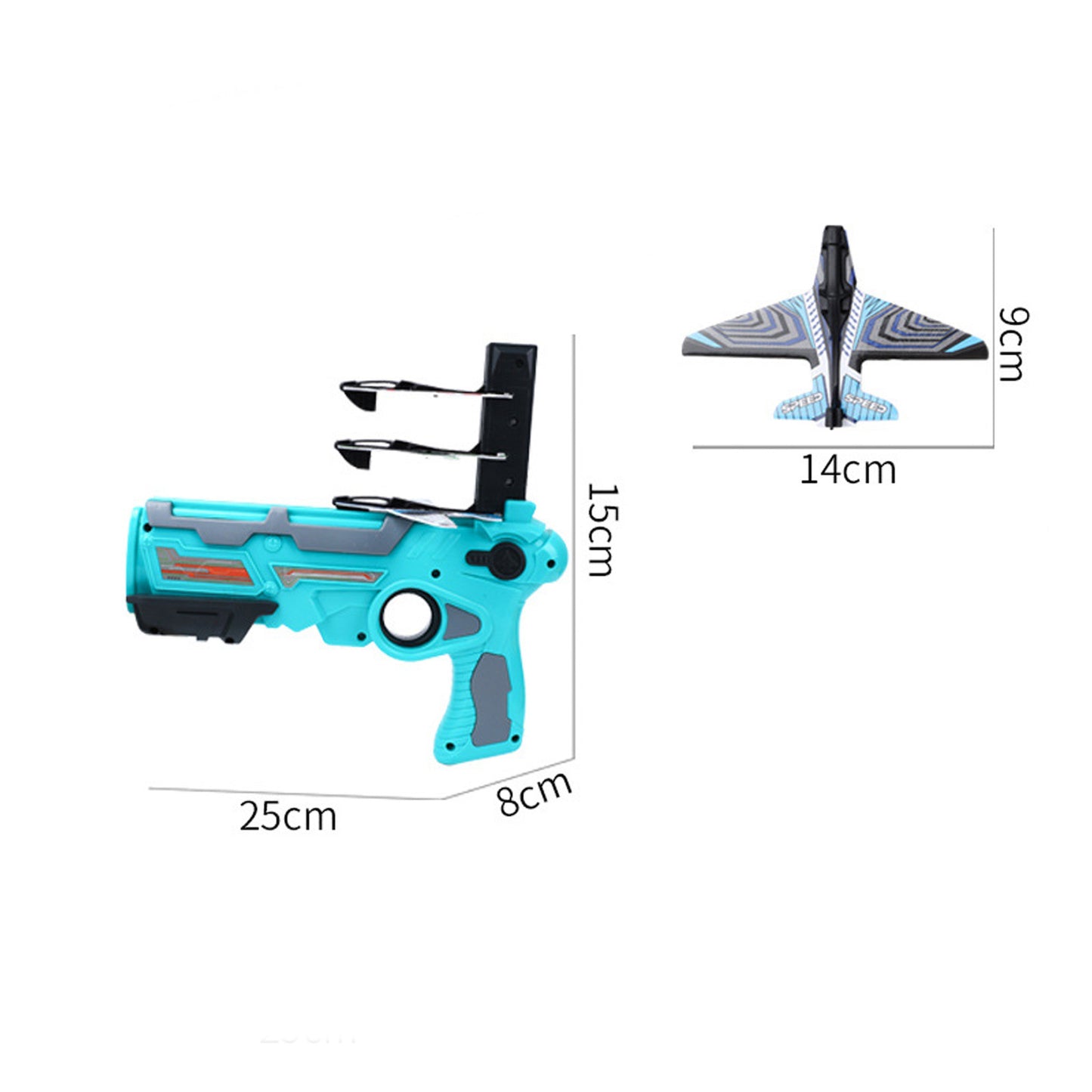 Airplane Launcher Toy Gun Set for Kids