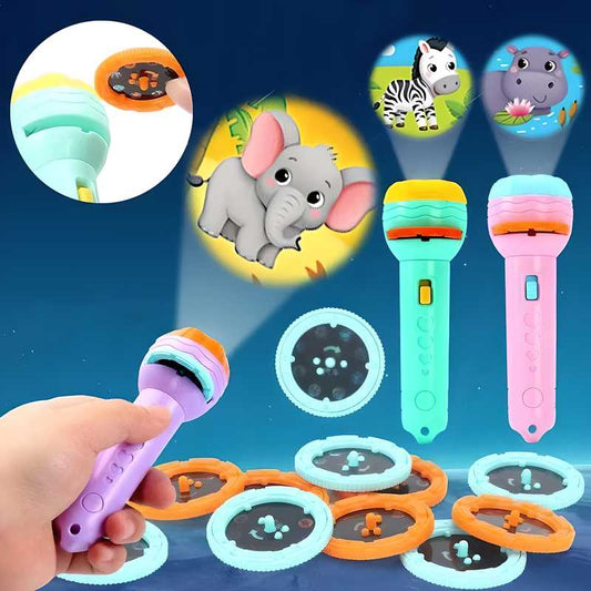Educational Slide Projector Torch – Fun & Learning Toy for Kids