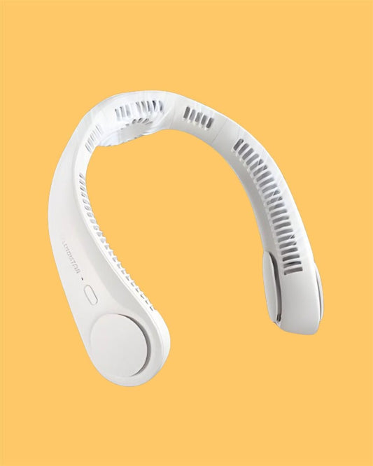 Portable Bladeless Neck Fan (Rechargeable & Hands-Free)