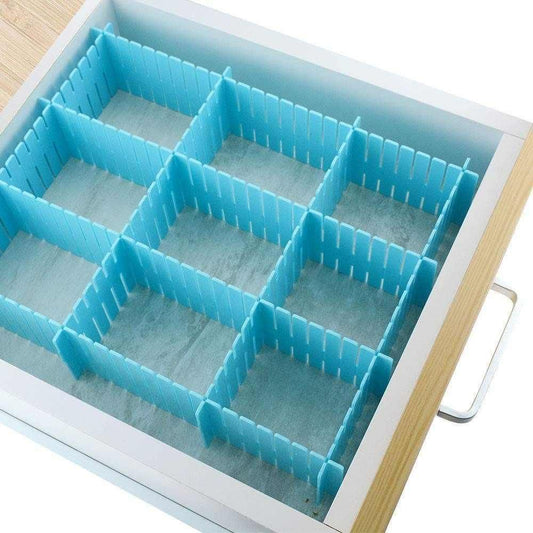8-Piece Adjustable Drawer Organizer