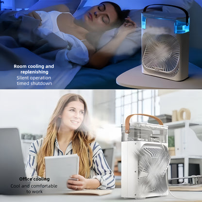 Multifunctional USB Electric Fan Air Cooler & Conditioner